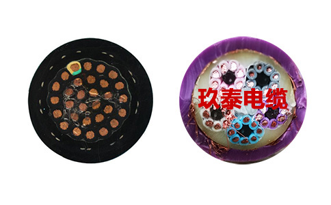 多芯高柔性拖鏈電纜的2種內(nèi)部結構:分層絞合和分束絞合